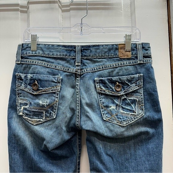 BKE Denim Madison thick stitch Capri Capris women's 27 - Picture 1 of 5